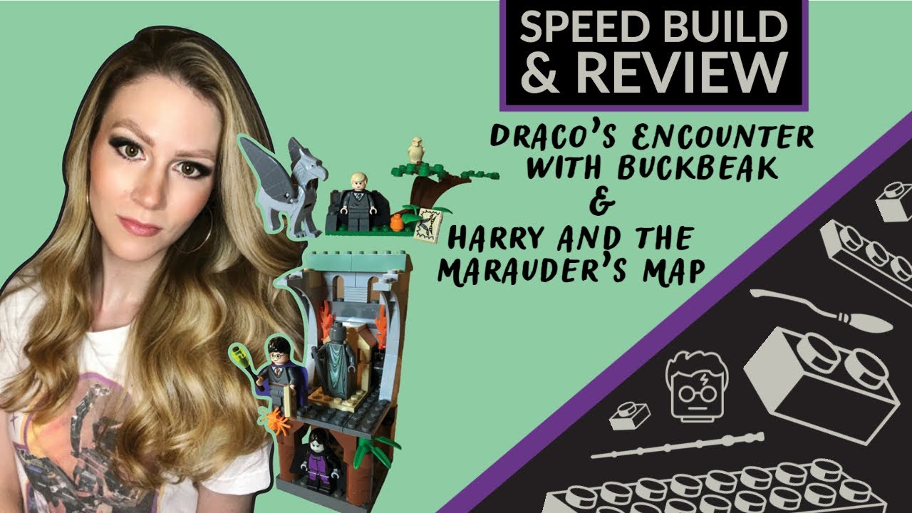 LEGO® 4750 Draco's Encounter with Buckbeak & 4751 Harry and the Marauder's Map Speed Build / Reviews