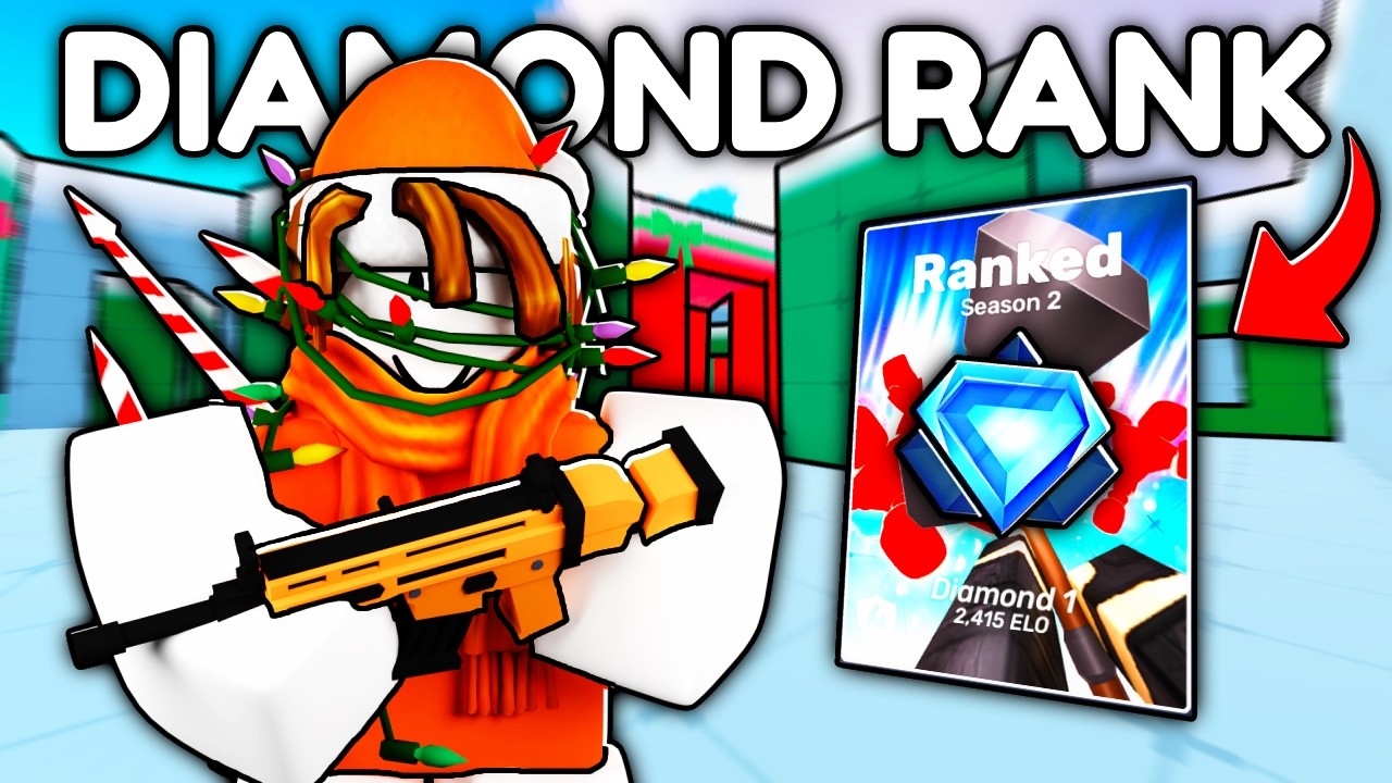 How I Reached DIAMOND RANK in Roblox Rivals... (Season 2)