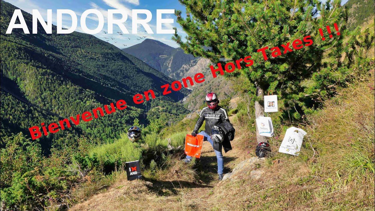 Andorre en moto