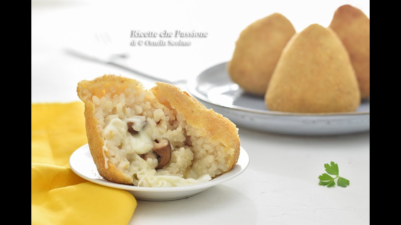 Arancini ai funghi porcini - Ricette che Passione