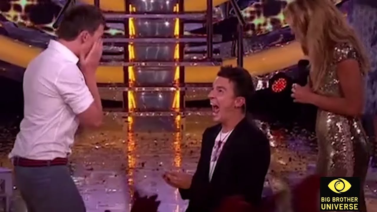 Big Brother Winner Proposes LIVE On Stage - BBAU 2012 - Big Brother Universe