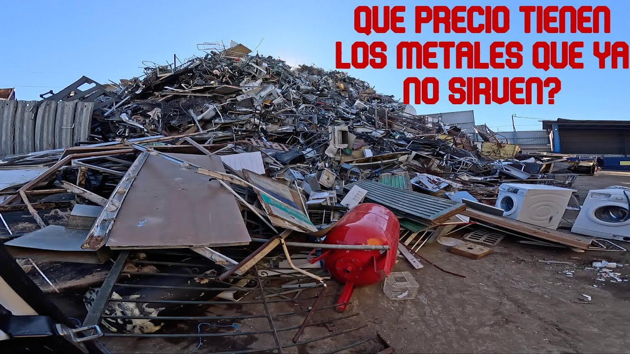 ¿Que precio pagan por los diferentes metales que ya no se usan?