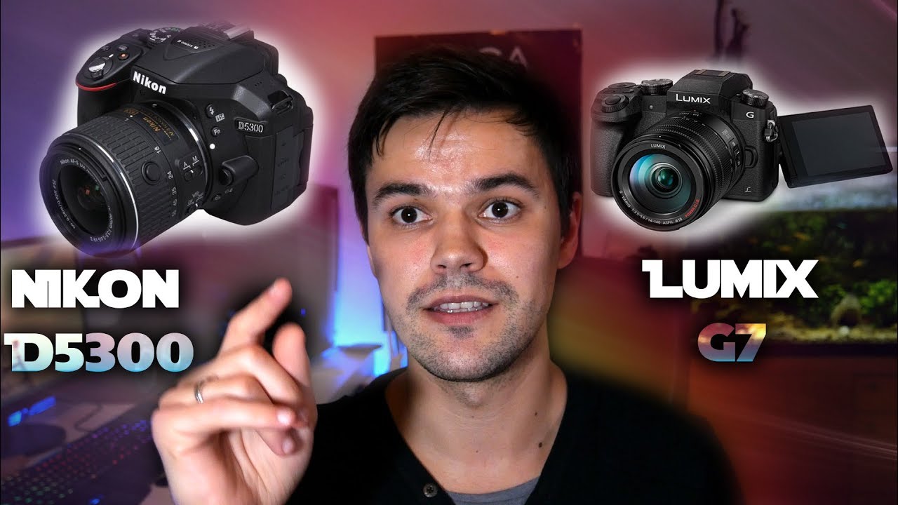 Got New Camera, Lumix G7 vs Nikon D5300 video comparison