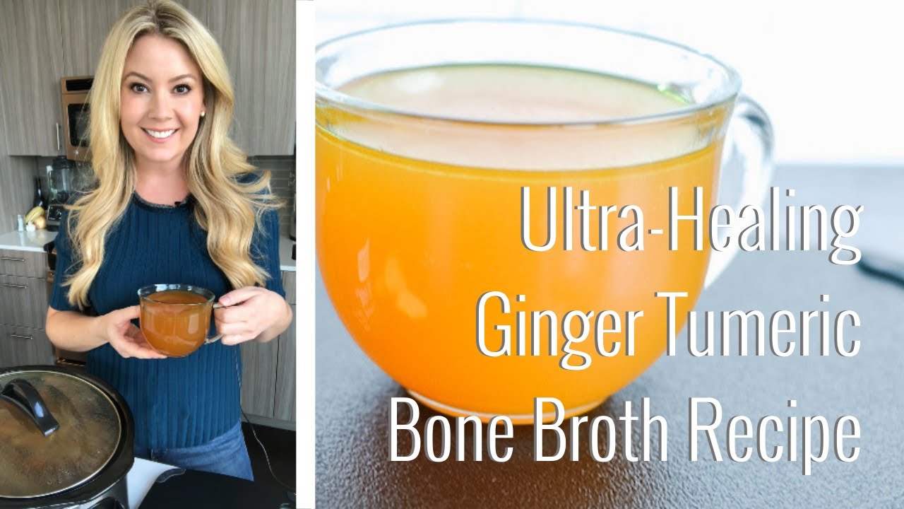 Ultra-Healing Ginger Turmeric Bone Broth Recipe