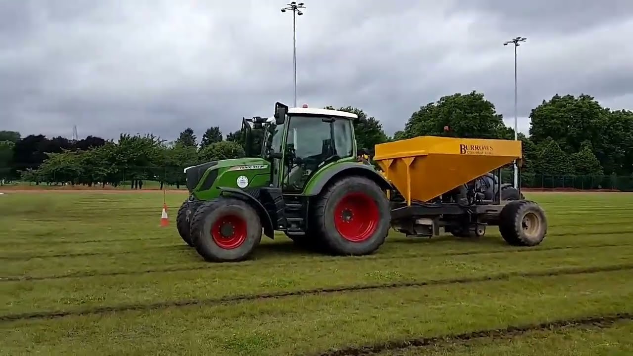 GRASS PITCH Water Drainage System