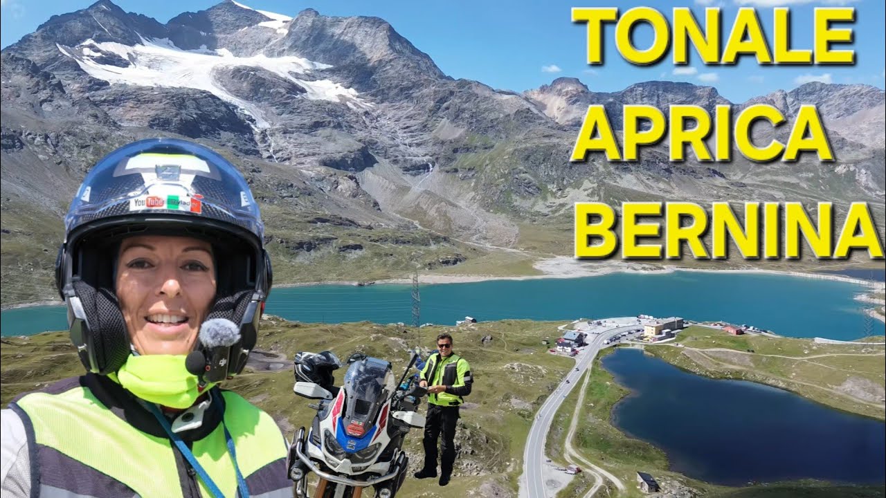 SVIZZERA, TONALE, APRICA, BERNINA IN MOTO HONDA 1 PARTE