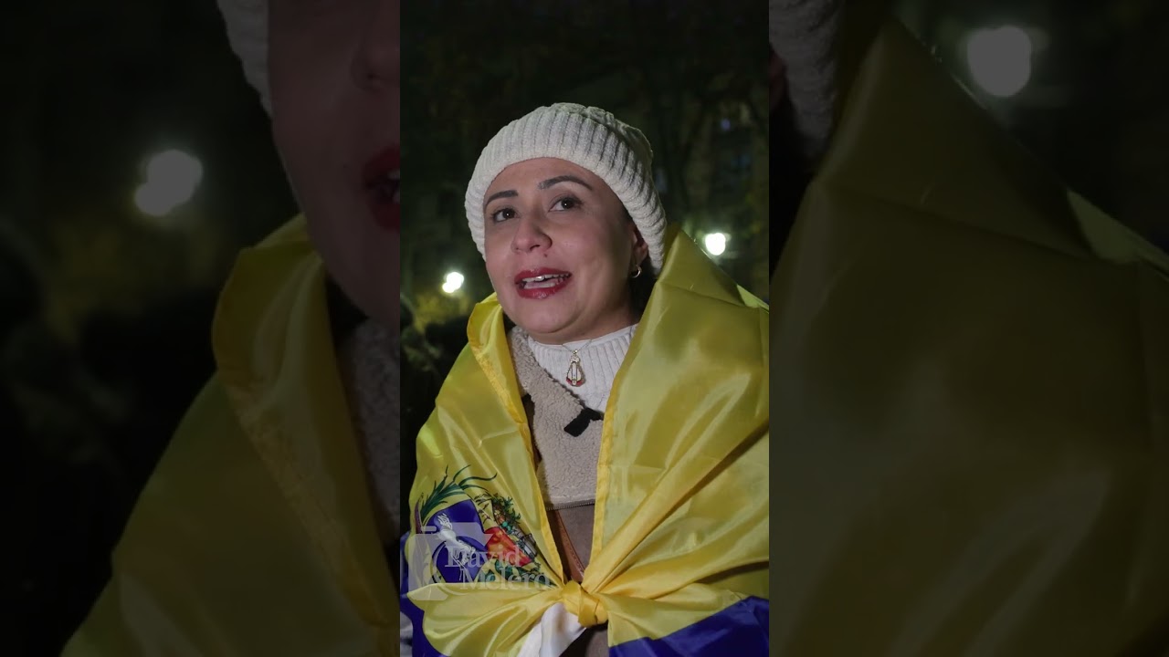 🔴 Festa de celebraci&oacute; vene&ccedil;olana a Barcelona per part dels simpatitzants de Maria Corina Machado