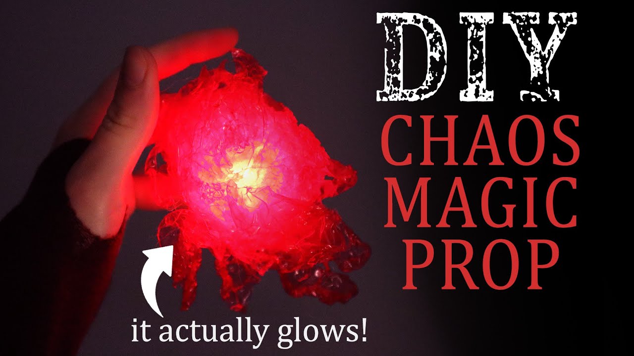 Scarlet Witch | Cosplay GLOWING Magic Prop | Tutorial