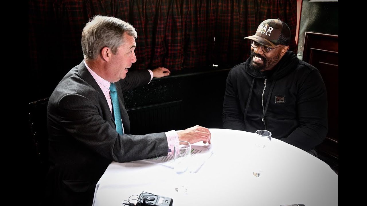 Nigel Farage meets Derek Chisora - Stepping Up with Nigel Farage #2