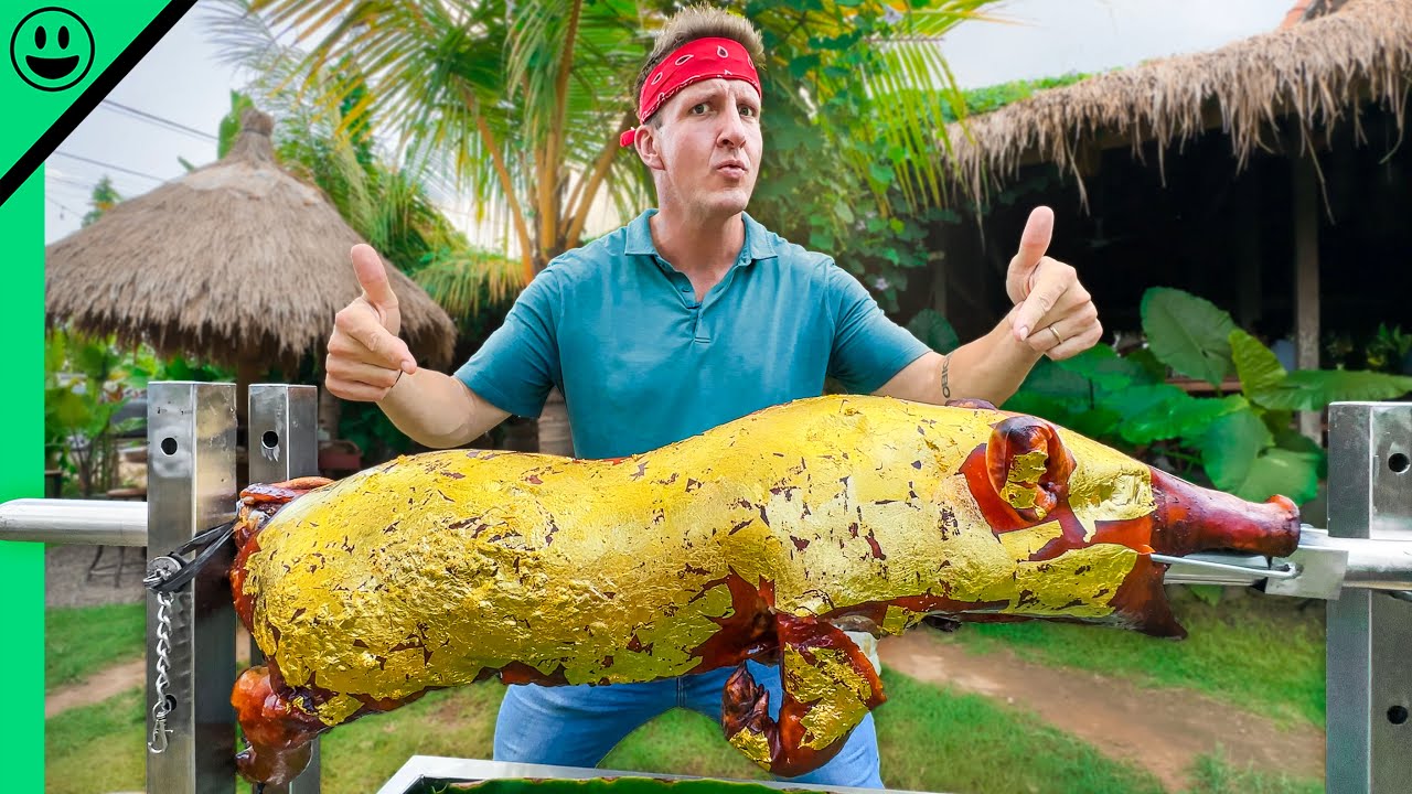 $2 VS $400 Roasted Pork!! Bali’s Golden Pig!!