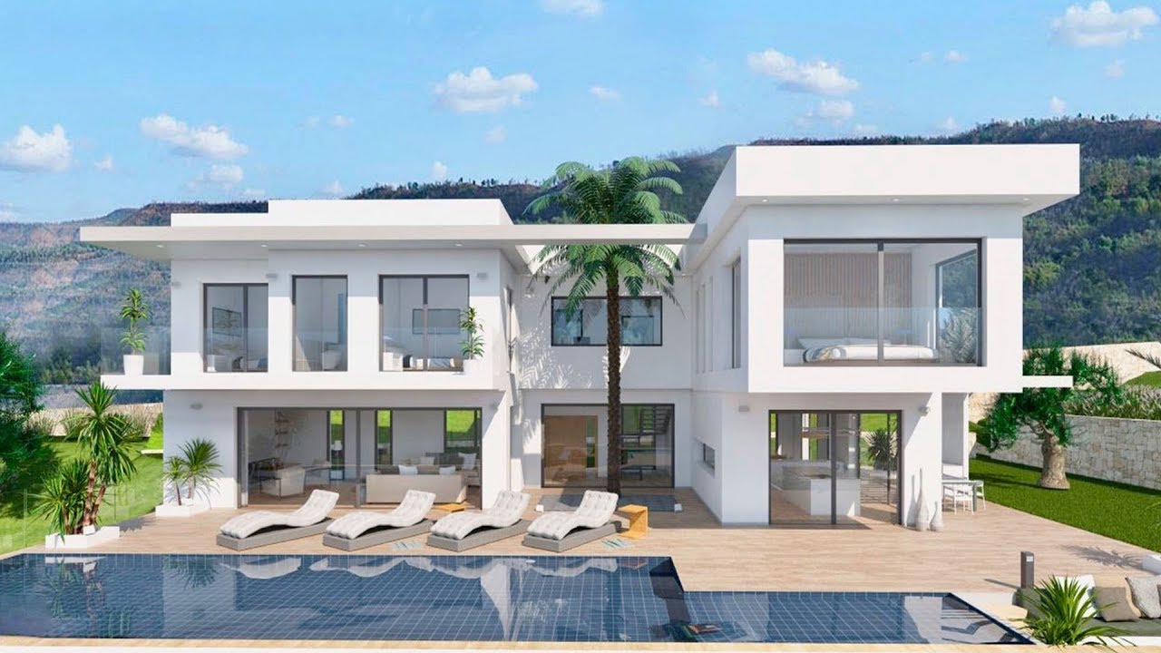 The Sims 4 - Real to Sims SERIES | Speed Build | Modern Family House Building