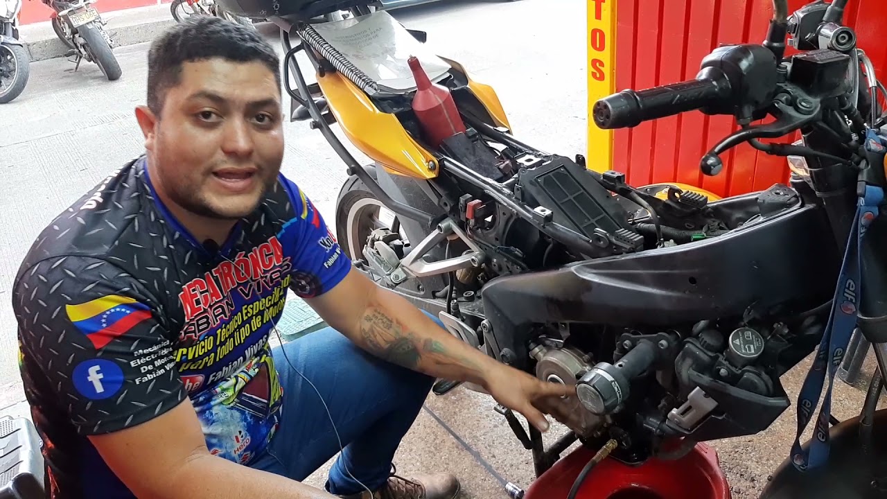 NS200 problema de lubricacion nos marca el testigo del aceite,aqui el diagnostico paso a paso