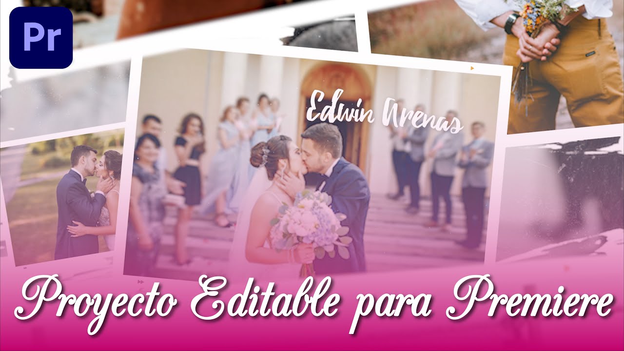 🎬Plantilla Editable para Bodas y Eventos Especiales en Adobe Premiere | Tutorial y Descarga Gratis🎁