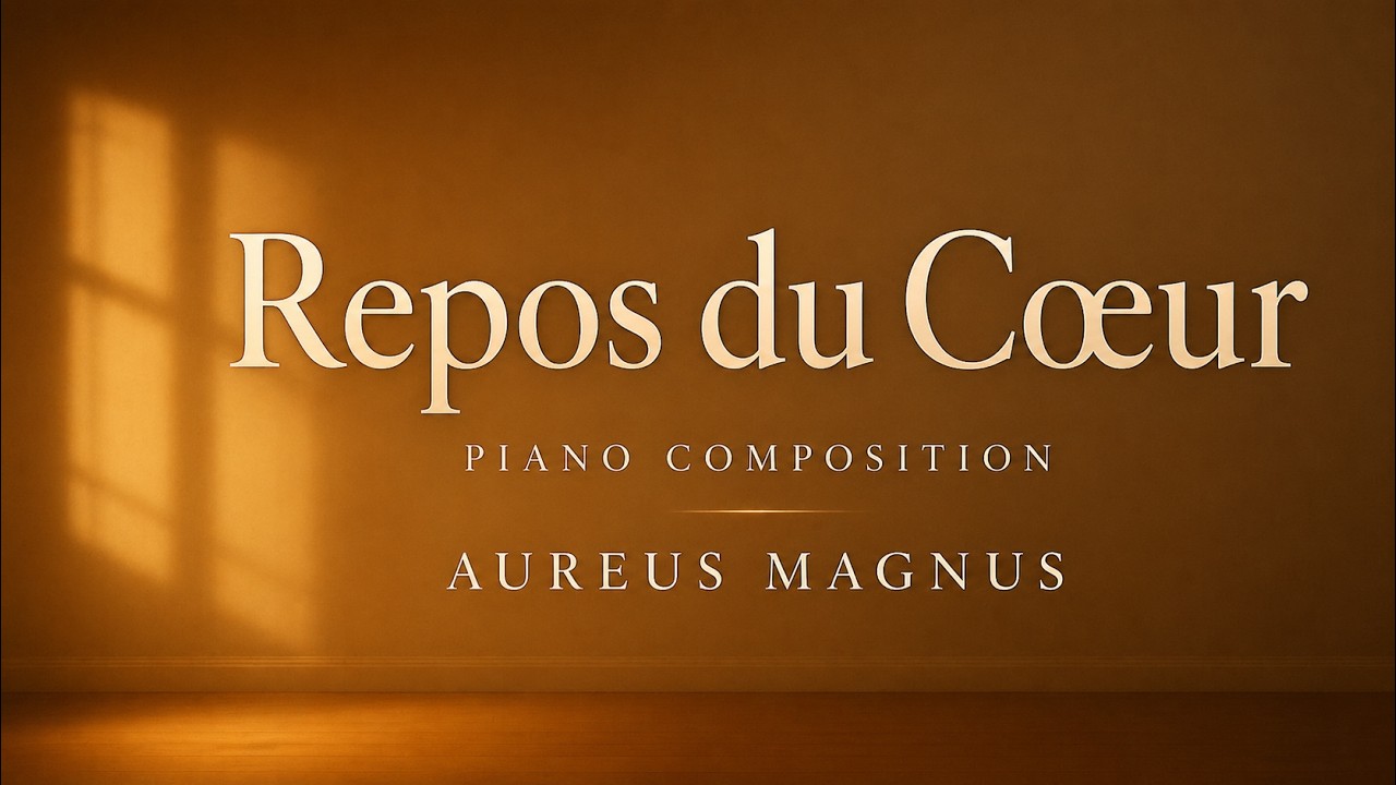 🎵Piano pour le silence intérieur | Aureus Magnus