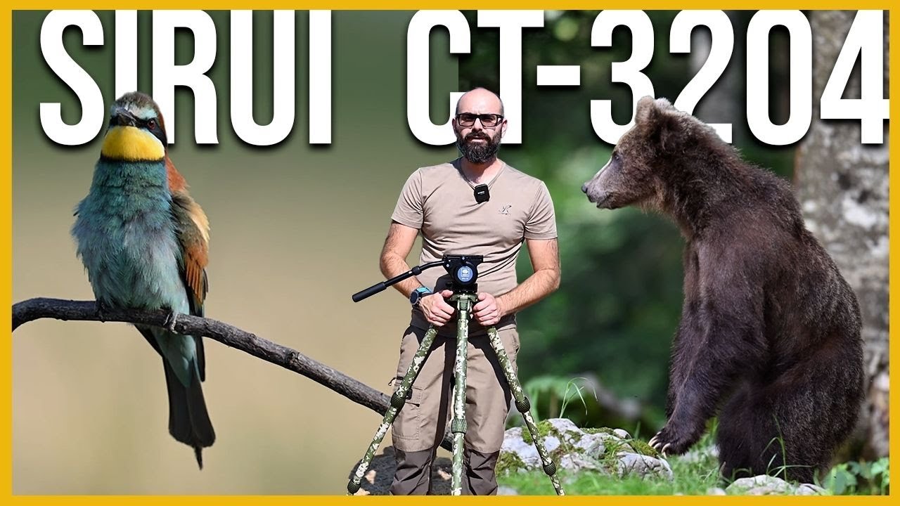 Sirui CT-3204: Il treppiede in carbonio perfetto per la fotografia naturalistica