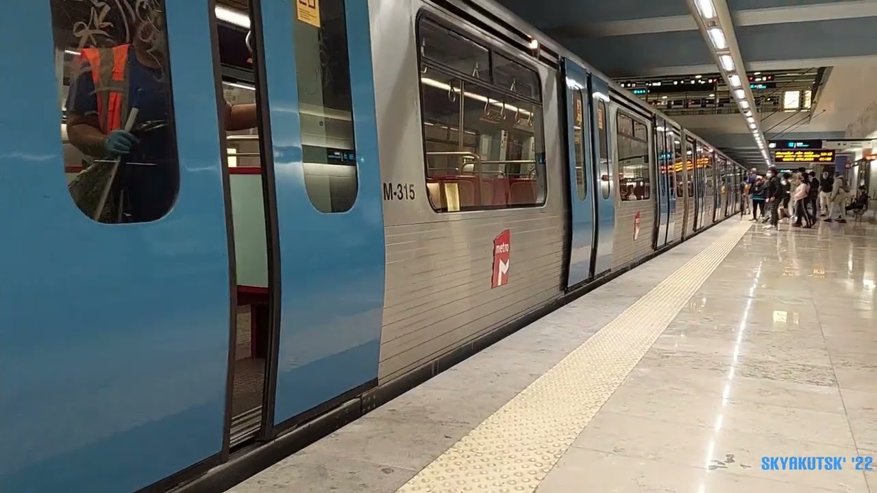 𝟭𝟮𝟴𝟭 🇵🇹 Amadora (Reboleira) 🚇 ML 95 ➙ Lisboa (Santa Apol&oacute;nia) 🟦 Unit 314 (M-313 R-314 M-315)