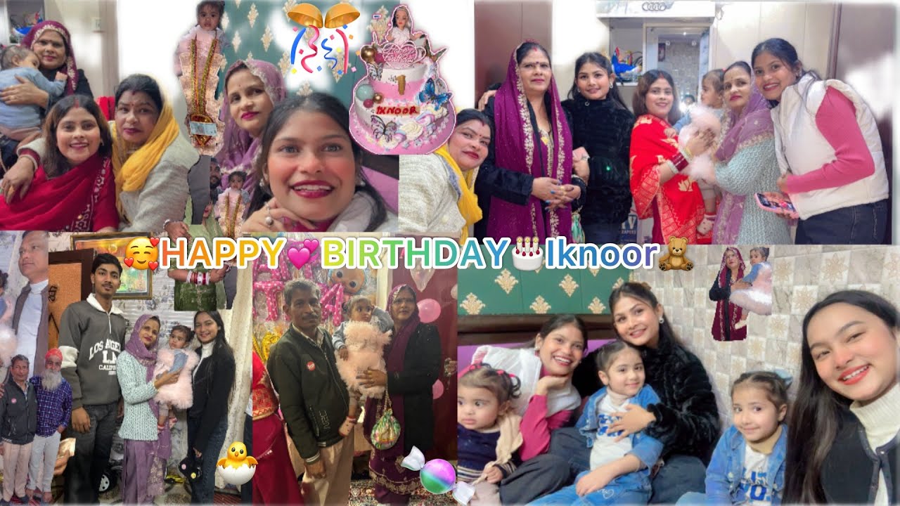 🫶🏻AAJ HAI🫀IKNOOR KA🧸BIRTHDAY🎂✨HUM SB GYE IKNOOR SE MILNE USKE LIKE GIFTS🎁 LE KAR🥰🥰@PrachiSarwan-x9g