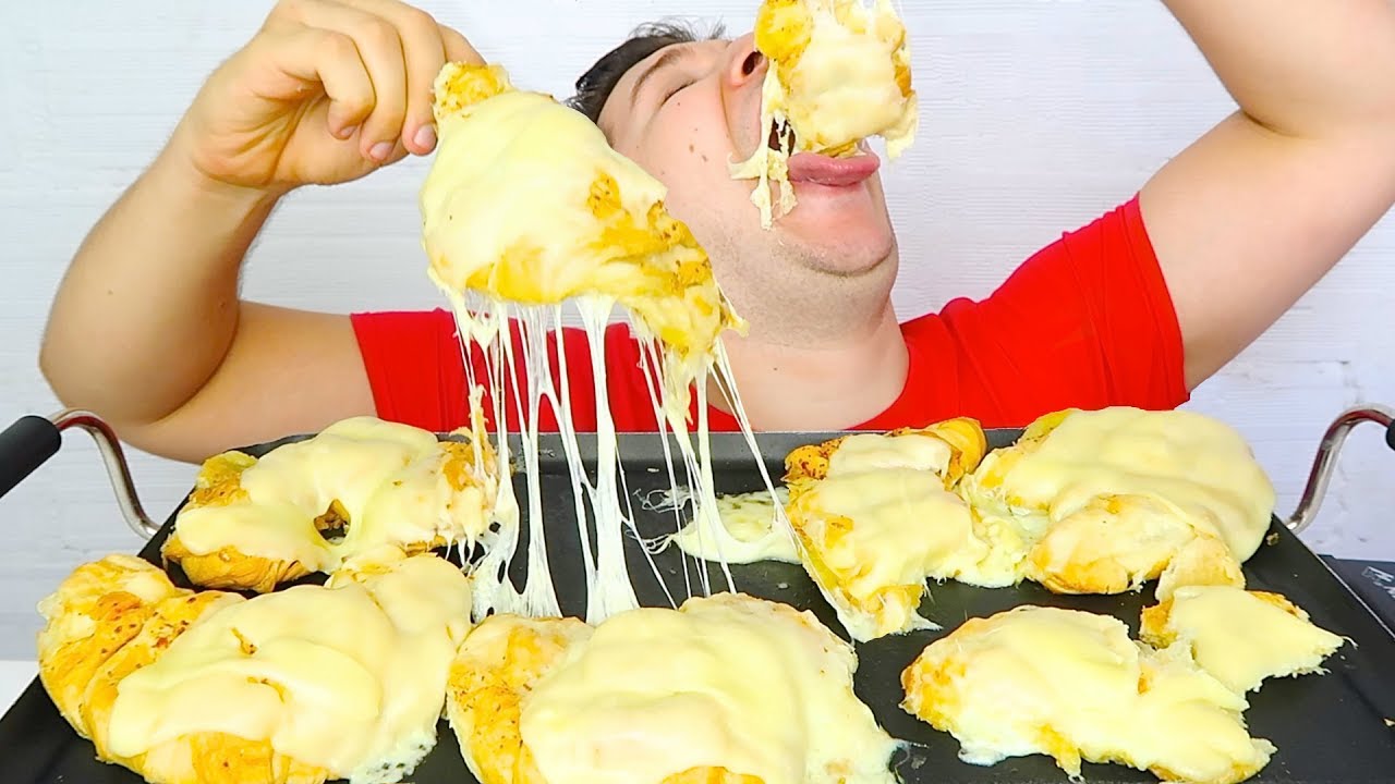 stuffing my face with 5 pounds of cheesy goodness