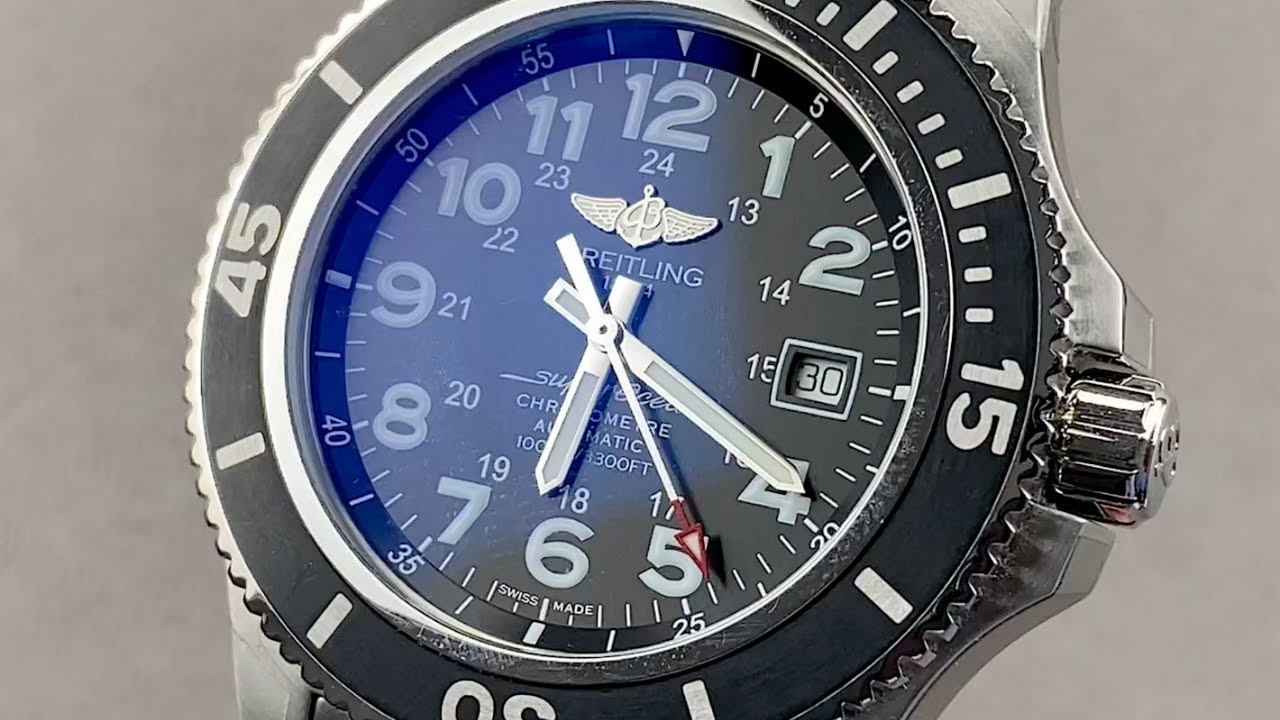 Breitling Superocean II 44 A17392D7/BD68 Breitling Watch Review