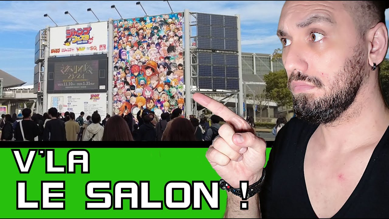 BIENVENUE à la JUMP FESTA 24 ! - Vlog Tokyo Japon