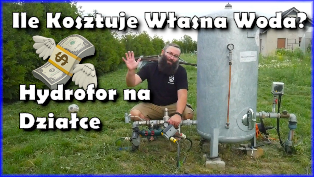 Własna woda na działce – ile to naprawdę kosztuje? Hydrofor krok po kroku!