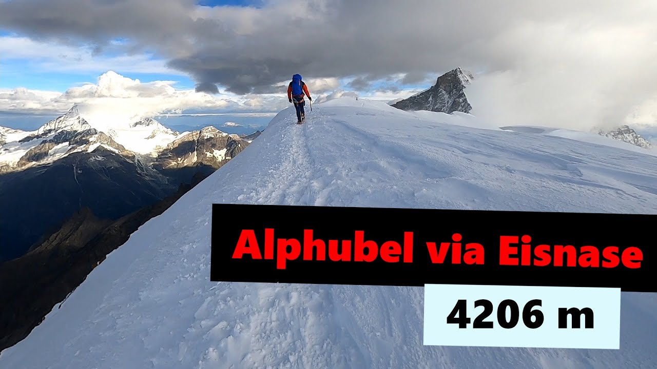 Alphubel via Eisnase | 4206 m | WS+ | Wallis/Switzerland