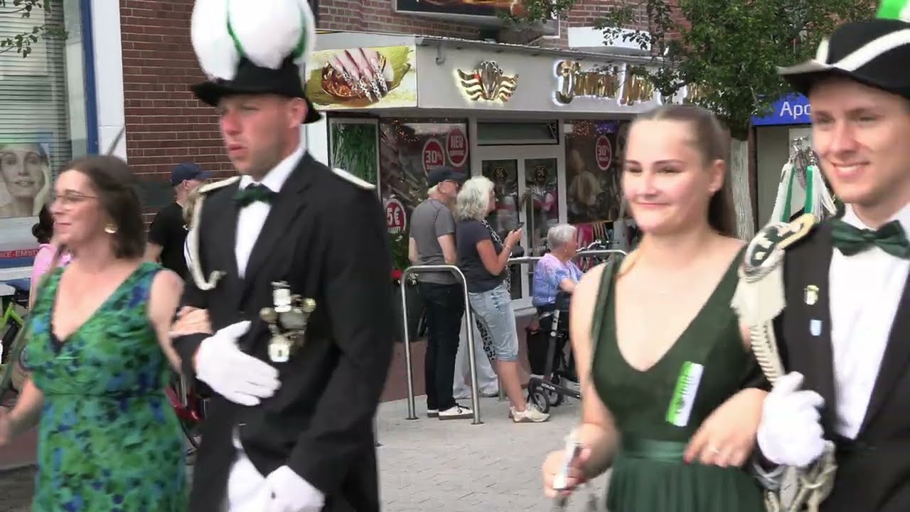 Stadtschützenfest Emsdetten - Polonaise 13.07.2025
