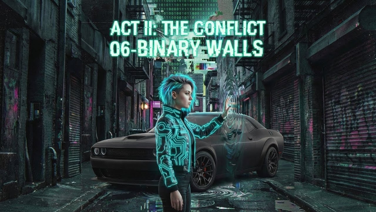 CYR4 – Binary Walls (Track 06) [Cyberpunk Synthwave]