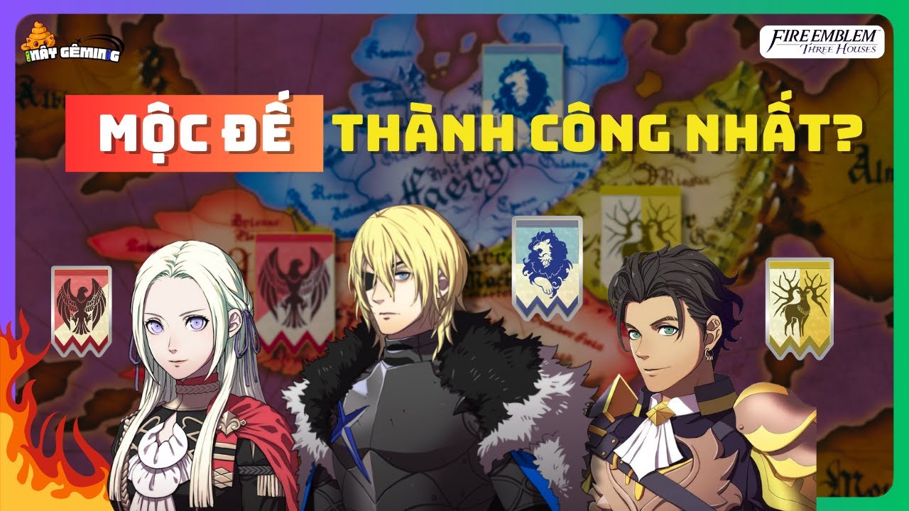 ĐÁNH GIÁ GAME FIRE EMBLEM THREE HOUSES: NỐI DÀI SERIES HUYỀN THOẠI