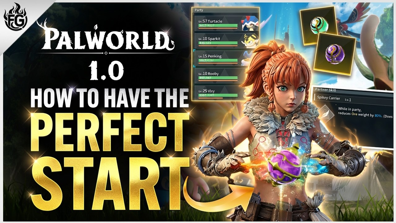 Palworld 1.0 - How To Have the Perfect Start | Amazing Tips, Tricks for New Players