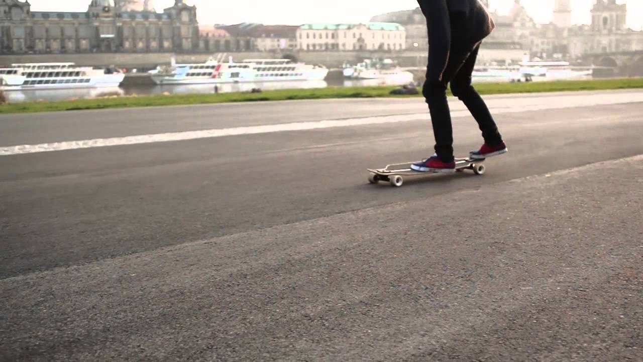 Kickflip by JUCKER HAWAII Teamrider Lukas with Longboard Hoku