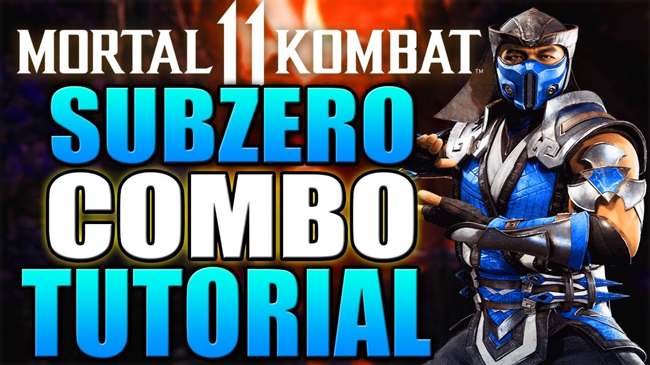 Mortal Kombat 11 Subzero Combo Tutorial - Руководство по комбо Subzero Krushing Blow