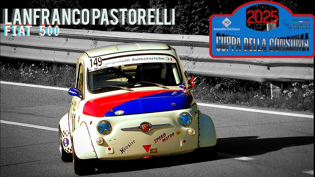 Coppa della Consuma 2025 || Lanfranco Pastorelli || Fiat 500