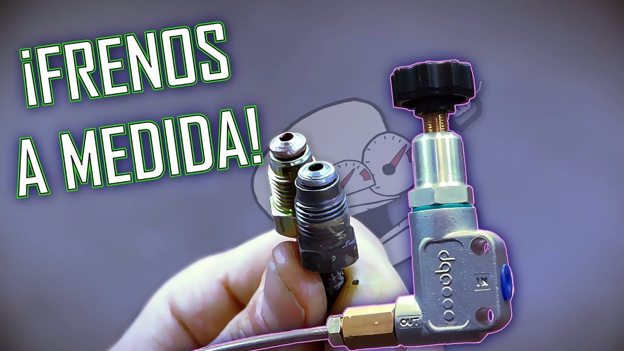 Repartidor de Frenada - 😨 COMO hacer los FRENOS de tu coche A MEDIDA - 🔧 Swap #Peugeot205RFS – 49