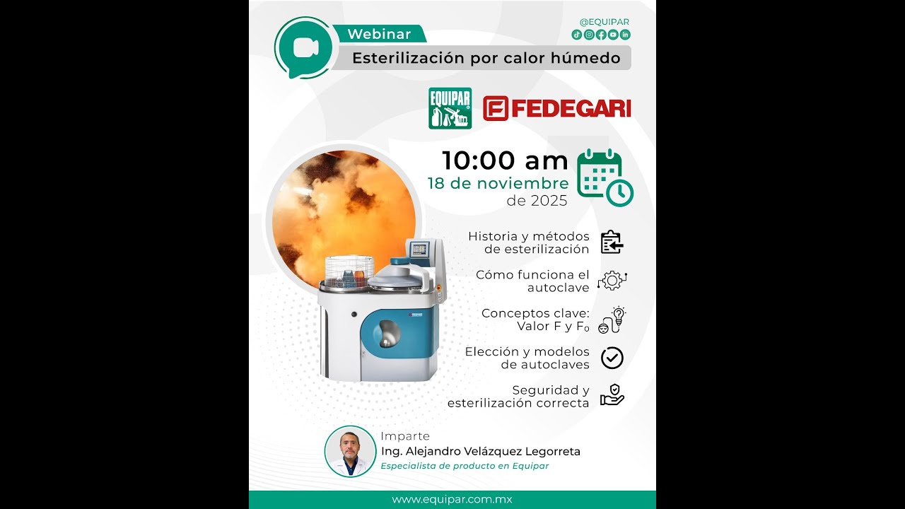 Webinar Esterilización por calor húmedo