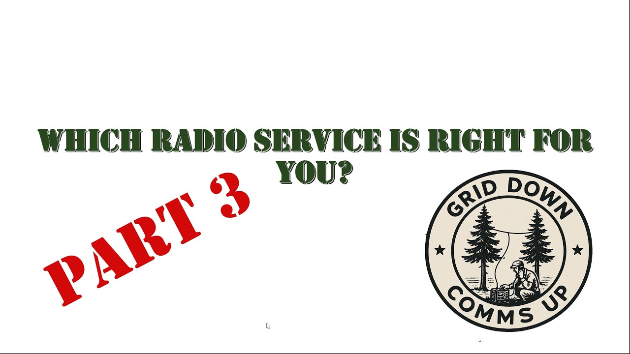 Which Radio Service Part 3: GMRS, Amateur, and Business Radio