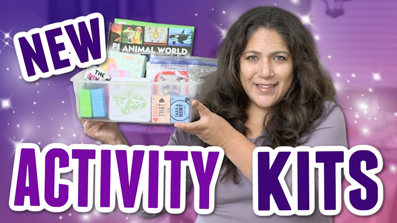 *NEW* Activitiy Kits - Keeping My Kids Busy with Activity Boredom Boxes