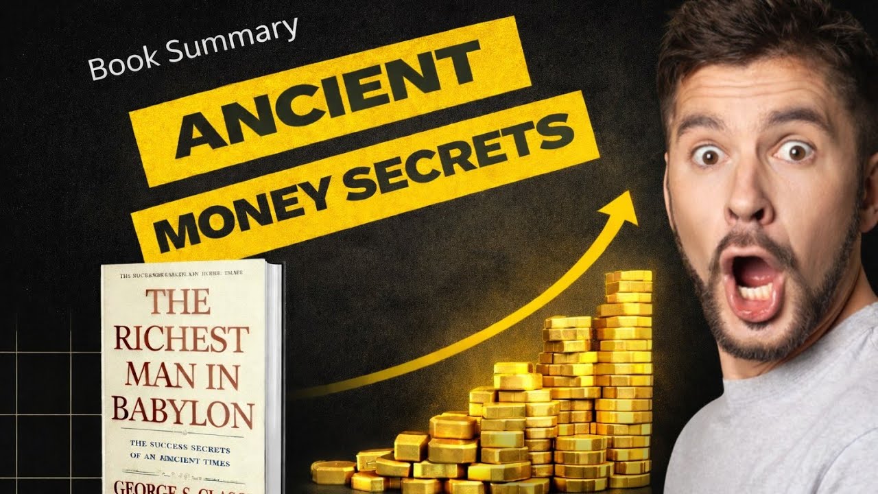 The Richest Man in Babylon – Full Book Summary in English| 7 Rules of Money by RudraBookTalks 
