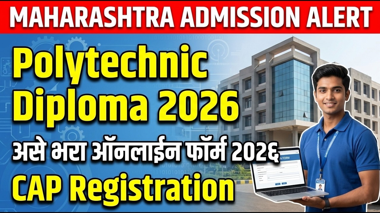 दहावी नंतर डिप्लोमा असा भरा फ़ॉर्म 2026 🚨🚨 Polytechnic Diploma 2026 ✅ Polytechnic Admission 2026