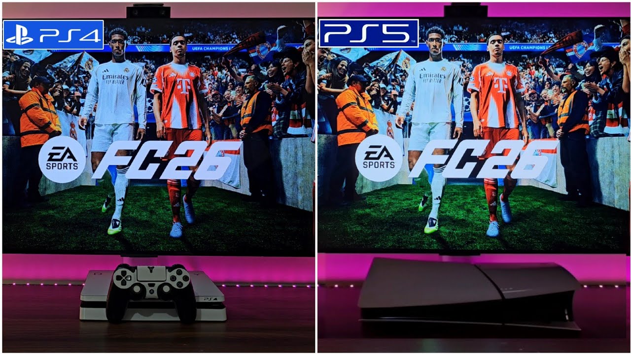 EA FC26 (PS4 Vs PS5)