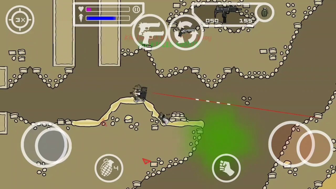 DOODLE ARMY 2: MINI MILITIA Tips & Tricks with online Gameplay 2017