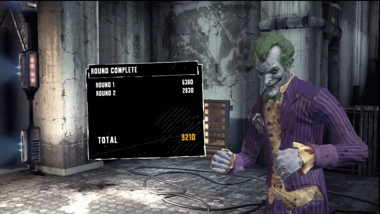 Batman Arkham Asylum: Joker Gameplay 1 - Maximum Punishment - [HD]