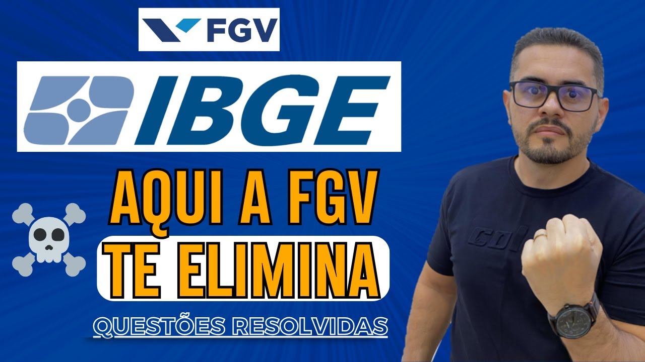 QUESTÕES DIFÍCEIS DE PROBABILIDADE DA FGV COMENTADAS (IBGE 2026)