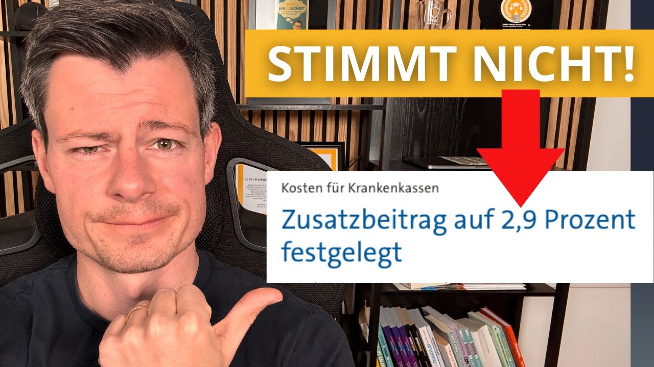 Die Wahrheit &uuml;ber den Zusatzbeitrag 2026!