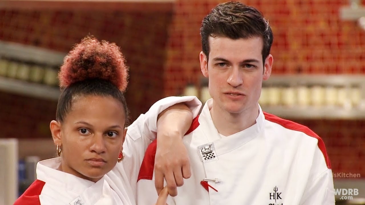 Red Team vs Blue Team Bison dish - Hells Kitchen US
