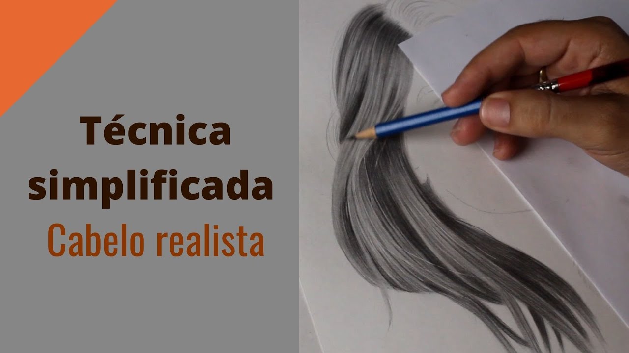 Como Desenhar Cabelo Realista? | INICIANTES