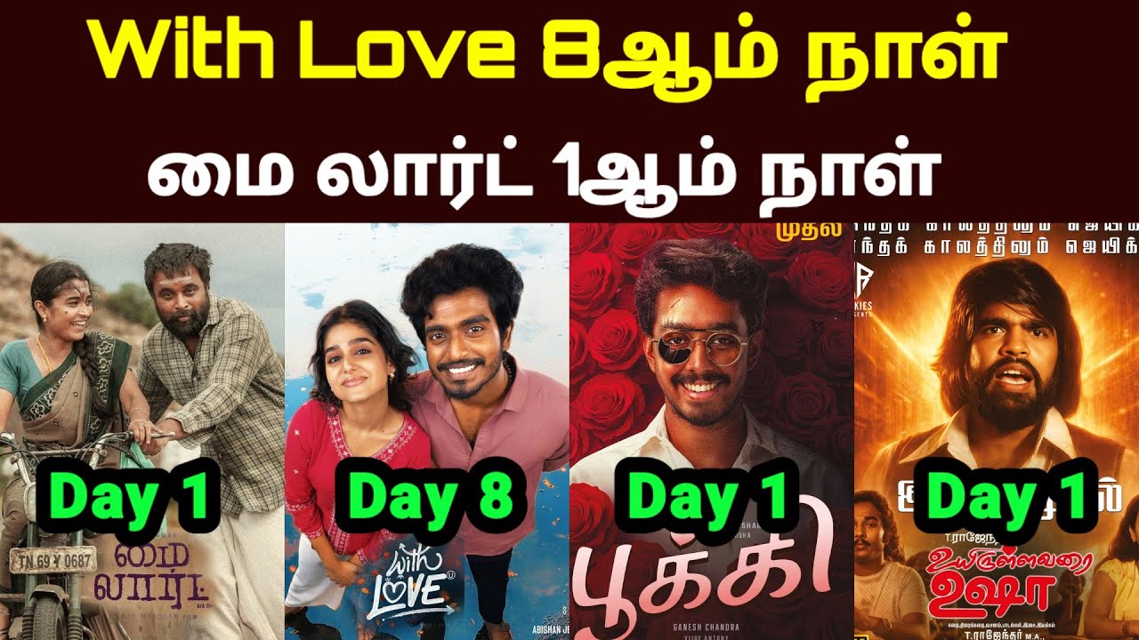 With Love Movie  8th Day | My Lord 1st Day Box Office Collection 