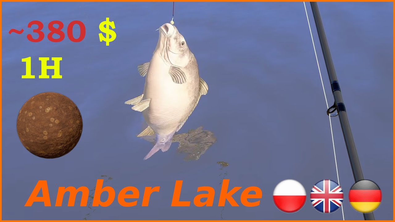 NO PVA CARP LOW LV Amber Lake | Russian Fishing 4 rf4 spot #85