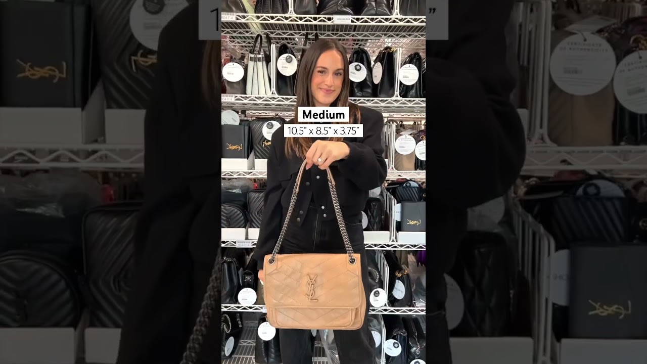 Comparing Saint Laurent Niki Sizes