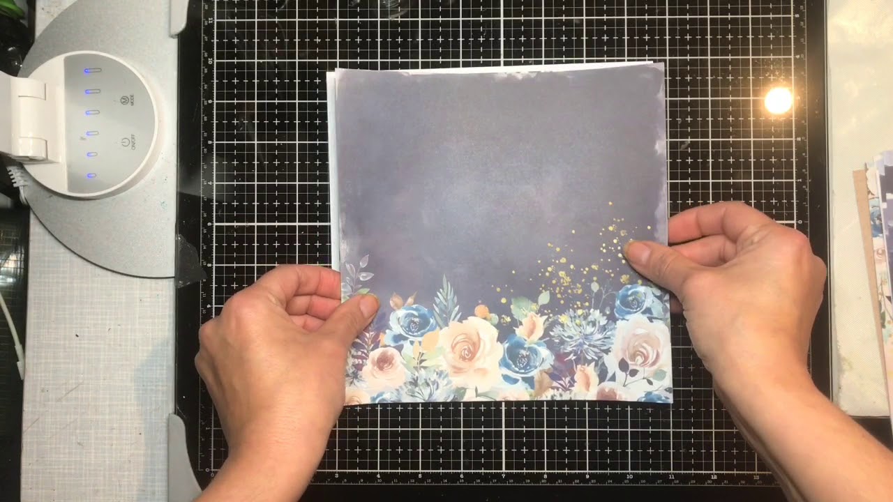 ScrapMir Blue&Blush paper collection | Papier und Kollektion